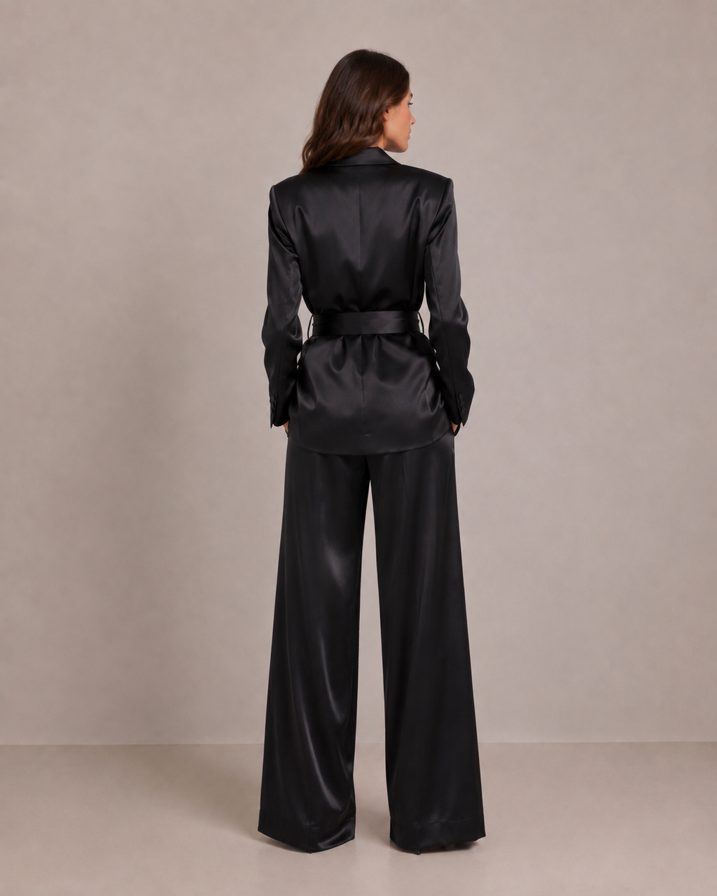 Blazer satiné CARMEN