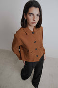 Veste en suédine ALMA