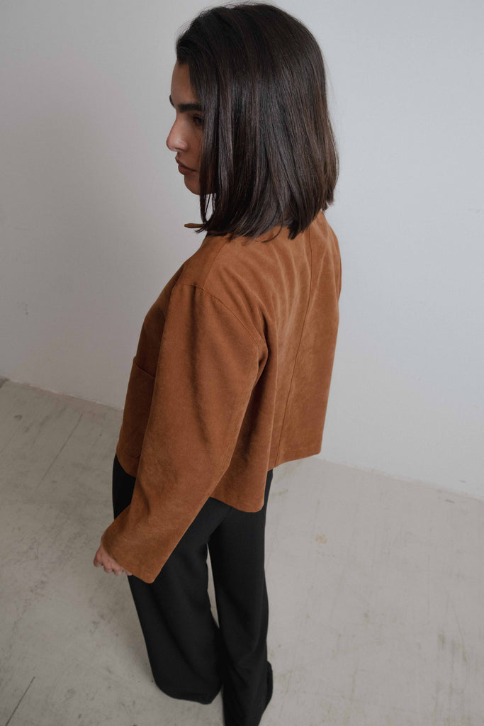 Veste en suédine ALMA